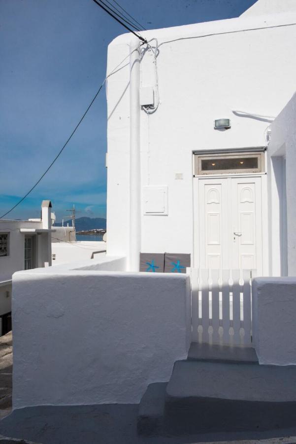 Traditional Split Level House In Mykonos Town Villa Exterior photo